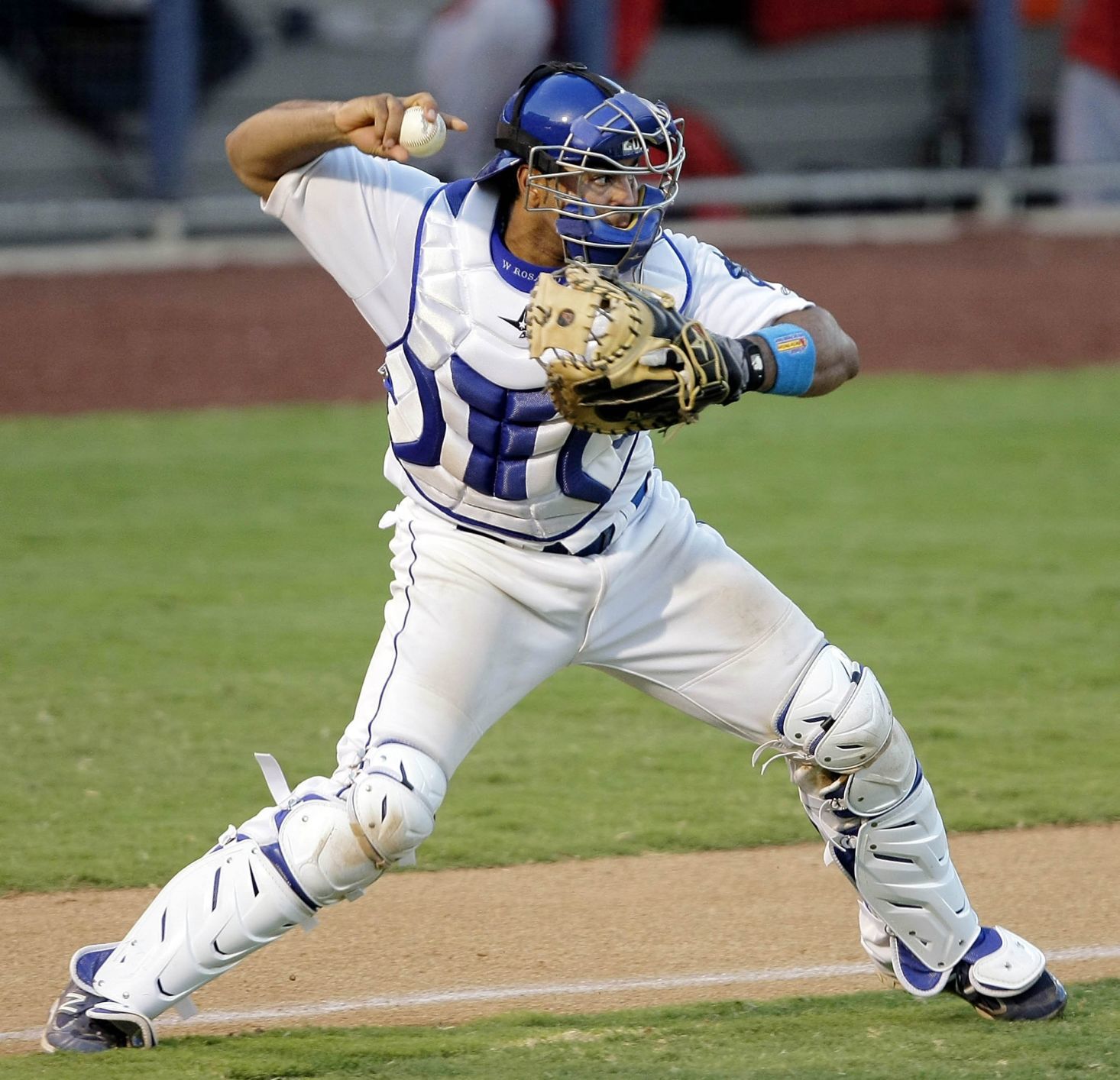 Starting lineup: Wilin Rosario, C